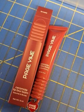 Page Vine Ceramide Lip Blur Balm 15ml tube New in Box - 04 be bold